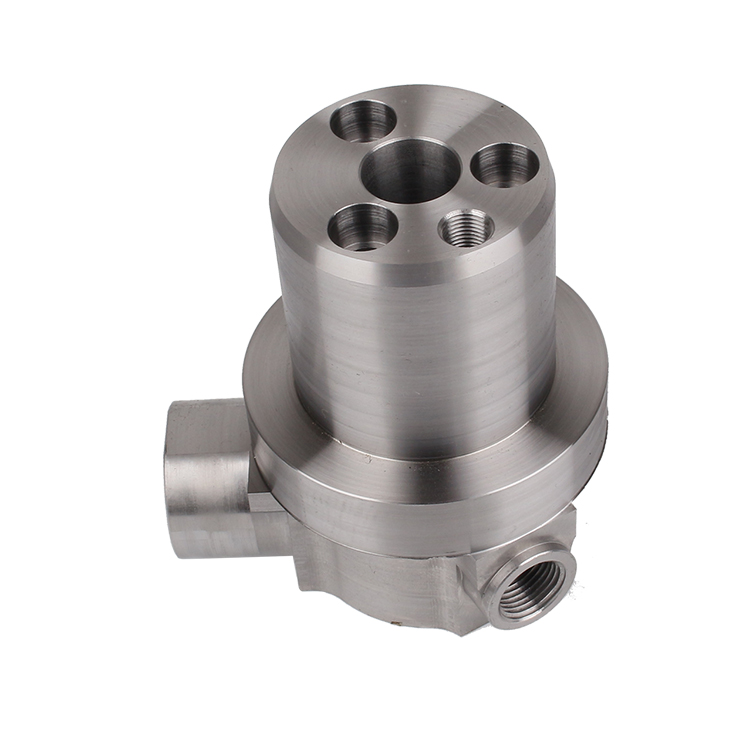 Factory custom CNC machined profiled threaded connection parts service 