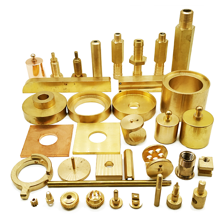 Custom CNC Lathe Copper Brass Turning Parts CNC Machining Service