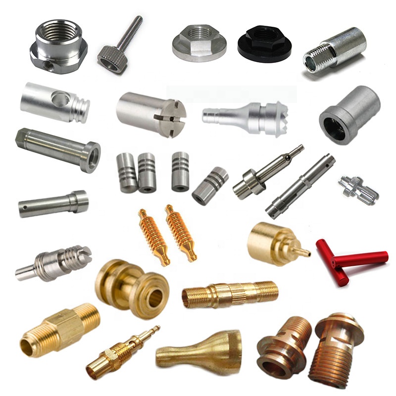 Custom precision cnc lathe service turning parts drawing machined metal aluminum brass stainless steel cnc turning part