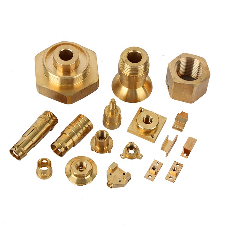 Machined Custom CNC Machining Services Brass Parts CNC Lathe